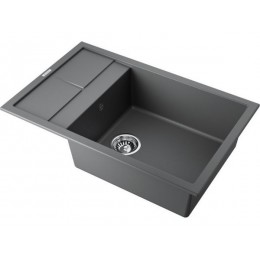 Мойка 35098 Omoikiri Sumi 78-LB-PL Tetogranit, 780x500 мм, врезная, с крылом