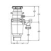 Измельчитель пищевых отходов Emar ATC-WZB390A Compact