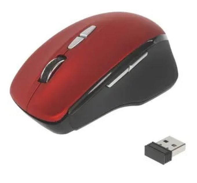 Мышь беспроводная Qumo Office Evo M61 красный