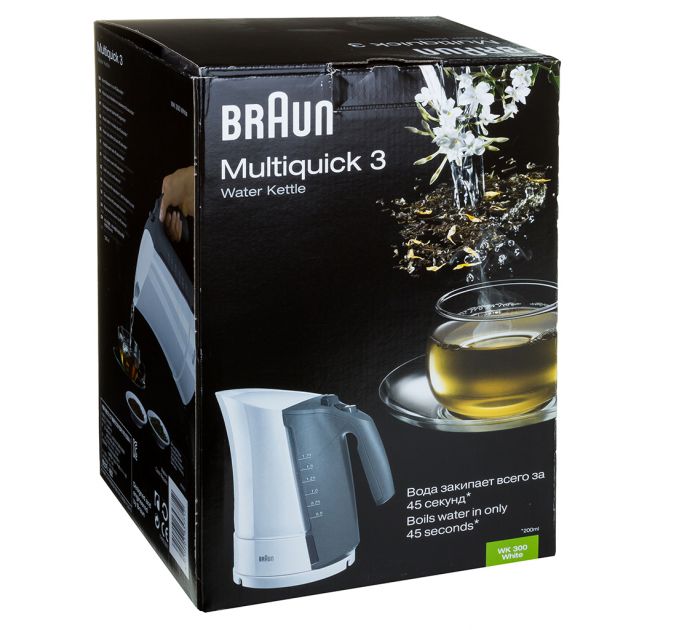 Чайник BRAUN WK 300, белый