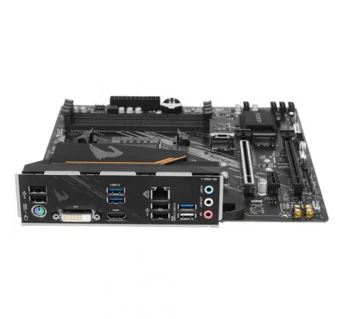 Материнская плата GIGABYTE B550M AORUS ELITE (V1.3)/ AMD B550 AM4 4xDDR4-4733 2xM.2 4xSATA DVI-D HDMI / mATX