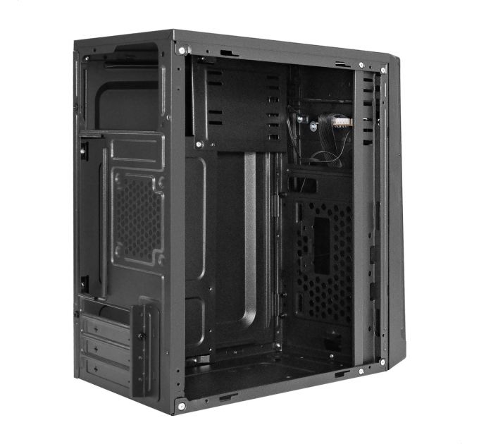 Корпус Minitower ExeGate BAA-106 Black, mATX, <без БП>, 2*USB, Audio