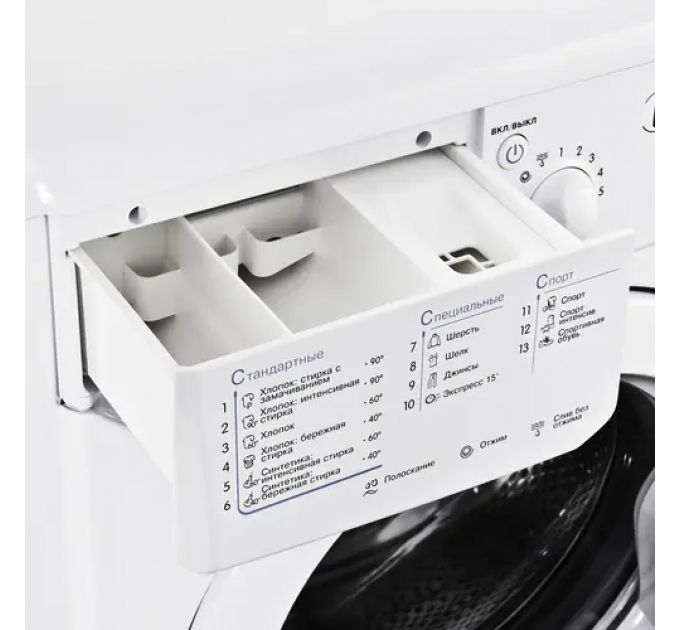 Стиральная машина Indesit IWUB 4105 / 4кг, 1000об/мин, белая