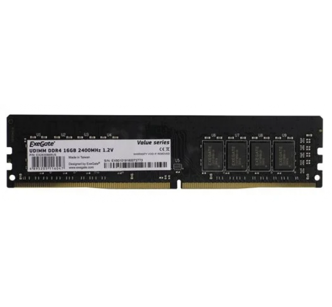 Оперативная память Value DIMM DDR4 16GB 2400MHz