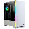 Корпус ATX Zalman S5 WHITE белый, без БП, с окном из закаленного стекла, USB 3.0, 2*USB 2.0, audio