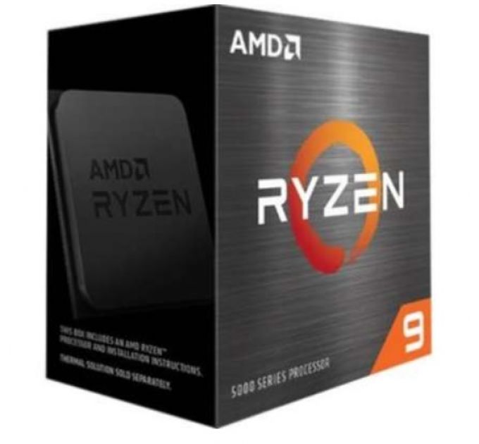 Процессор AMD Ryzen 9 5900X Zen 3 12C/24T 3.7-4.8GHz (AM4, L3 64MB, 7nm, 105W) BOX w/o cooler