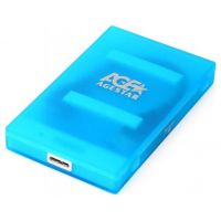 Корпус для жесткого диска AgeStar 3UBCP1-6G blue