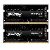 Оперативная память DDR4 32Gb 3200MHz Kingston FURY SODIMM 2x16Gb Impact KF432S20IBK2/32