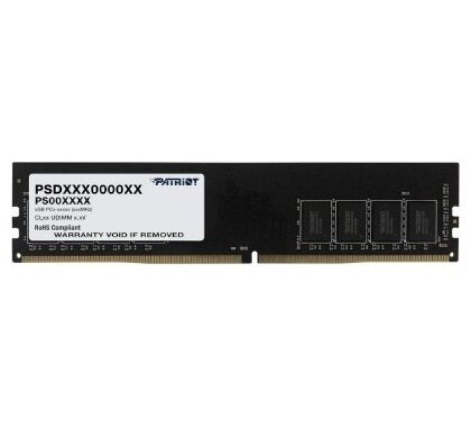 Модуль памяти DDR4 8GB Patriot PSD48G320081 Signature PC4-25600 3200MHz CL22 288pin 1.2V Retail