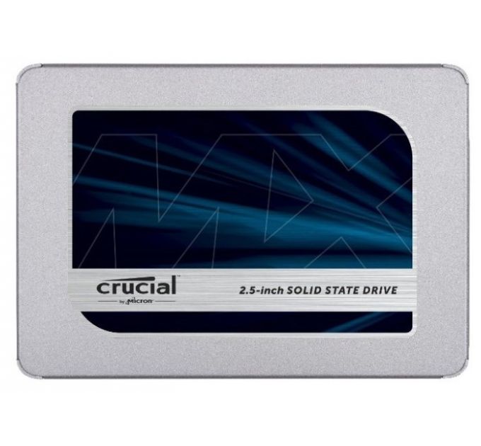 Накопитель SSD 2.5'' Crucial CT500MX500SSD1 MX500 500GB SATA 6Gb/s TLC 560/510MB/s 7nm
