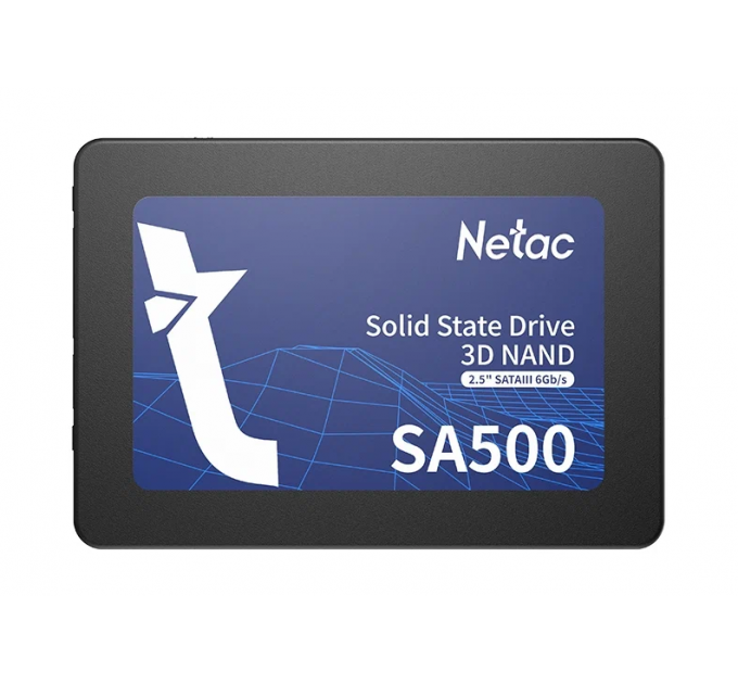 SSD-накопитель Netac SSD 2,5"" SATA-III SA500 128GB NT01SA500-128-S3X TLC