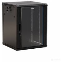 Шкаф коммутационный Hyperline TWB-0645-GP-RAL9004 black