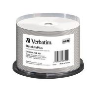DVD-диск Verbatim 4.7 Гб, cake box, printable (50 шт)