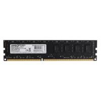 Модуль памяти DDR3 4GB AMD R534G1601U1S-U 1600MHz, PC3-12800, CL11, 1.5V, Non-ECC, Retail