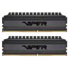 Модуль памяти DDR4 16GB (2*8GB) Patriot Memory PVB416G360C8K Viper 4 Blackout PC4-28800 3600MHz CL18 радиатор 1.35V retail