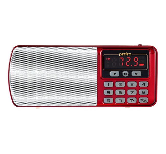 Радиоприёмник Perfeo I120 red