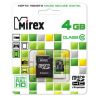 Карта памяти Mirex microSDHC Class 10 4GB + SD adapter, Black