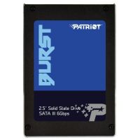 Накопитель SSD 2.5'' Patriot PBU240GS25SSDR Burst 240GB TLC Phison S11 SATA-III 555/500MB/s 80K/60K IOPS MTBF 2M 7mm RTL