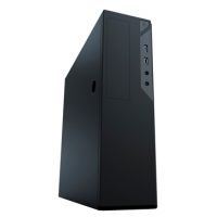 Корпус mATX Powerman/Inwin EL501BK 6116779 черный 300W (USB 3.0x2, Audio),