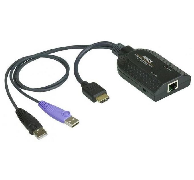 Адаптер ATEN CAT5 KVM USB DP 50M VM KA7168-AX