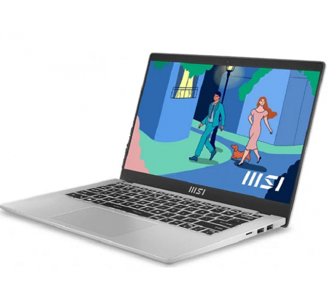 Ноутбук MSI Modern 14 C12M (9S7-14J111-239) 14" FHD/Core i5-1235U/8GB/512GB/Iris Xe Gr/Win11H/Silver