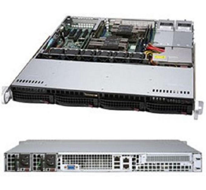 Серверная платформа 1U Supermicro SYS-6019P-MTR