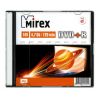 DVD-диск Mirex 4.7 Gb, UL130013A1S, Slim Case (1 шт)