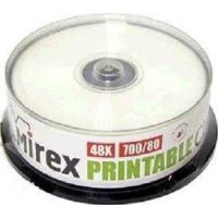 CD-диск Mirex 700 Mb (25 шт)