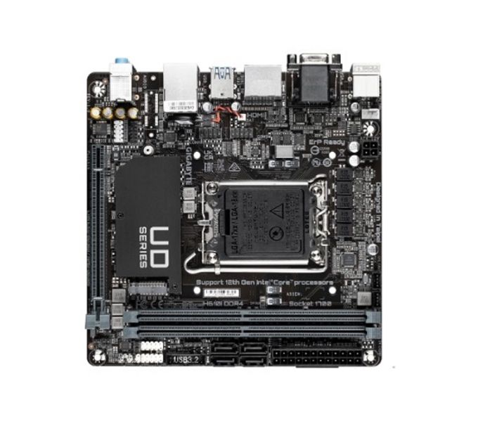 Материнская плата Gigabyte H610I LGA 1700 Intel H610 DDR4 Mini-ITX VGA (D-Sub)