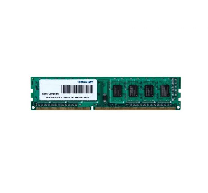 Модуль памяти DDR3 4GB Patriot PSD34G16002 Signature Line PC3-12800 1600MHz CL11 1.5V RTL