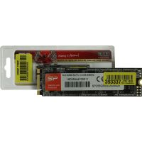 Накопитель SSD M.2 2280 Silicon Power SP256GBSS3A55M28 Ace A55 256GB SATA 6Gb/s TLC 3D NAND 560/500MB/s MTBF 1.5M