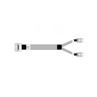 Кабель Broadcom Cable, U.2 Enabler, HD (SFF8643) -to- OCuLink (SFF8612), 1m, Used with Supermicro & Intel systems us