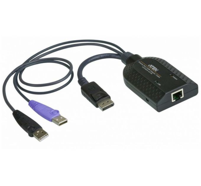 Адаптер ATEN CAT5 KVM USB DP 50M VM KA7169-AX