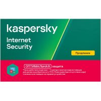 Антивирус Kaspersky Internet Security продление лицензии - карта 1 год