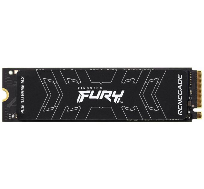 Накопитель SSD M.2 2280 Kingston FURY SFYRS/1000G Renegade 1TB PCI-E 4.0 x4 NVMe 3D TLC 7300/6000MB/s IOPS 900K/1000K MTBF 1.8M 1 PBW graphen heatsink