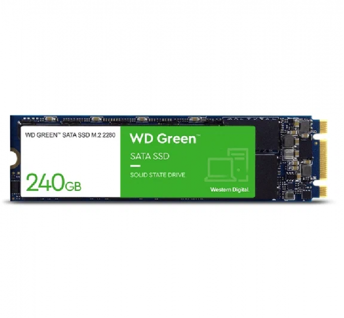 SSD-накопитель Western Digital SSD WD SATA2.5"" 240GB SLC GREEN WDS240G3G0B