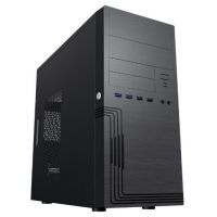 Корпус для компьютера POWERMAN ES555BK Mini-Tower 450W черный