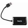 USB-хаб Buro BU-HUB4-U3.0-S, black