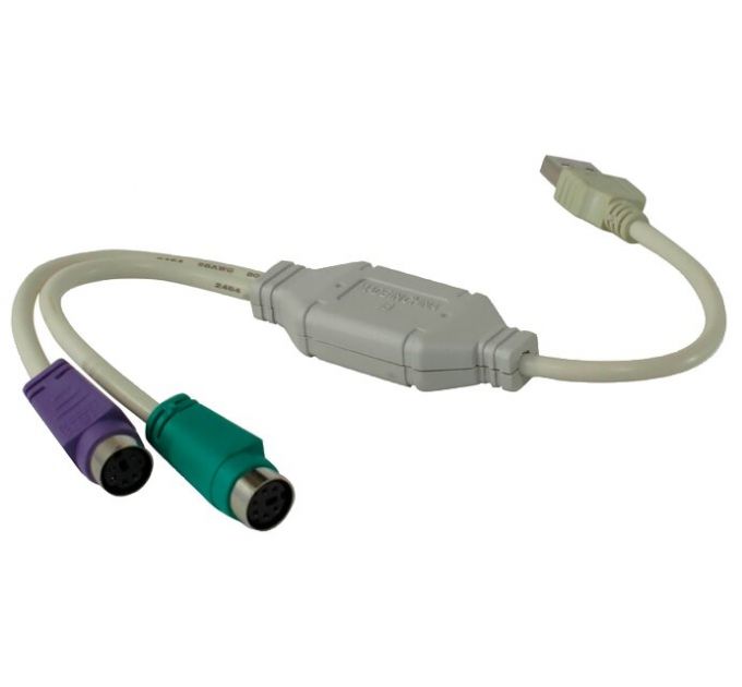 Кабель-переходник VCOM USB - 2xPS/2 (VUS7057)