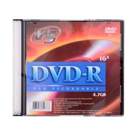 DVD-диск VS 4.7 Gb, VSDVDRSL501, Slim Case (5 шт)