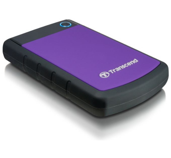 Жесткий диск внешний 1Tb Transcend StoreJet TS1TSJ25H3P 2.5", USB 3.0 purpur