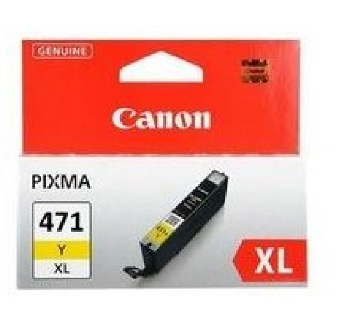 Картридж струйный CANON CLI-471Y XL Yellow