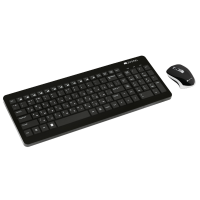 Клавиатура + мышь Canyon CNS-HSETW3-RU, Black