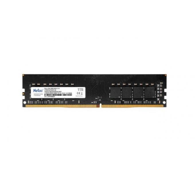 Модуль памяти DDR4 8GB Netac NTBSD4P26SP-08 2666Mhz CL19