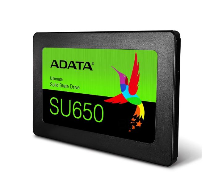 Накопитель SSD 2.5'' ADATA ASU650SS-960GT-R Ultimate SU650 960GB SATA3 520/450MBs 3D TLC IOPS 40K/75K MTBF 2M