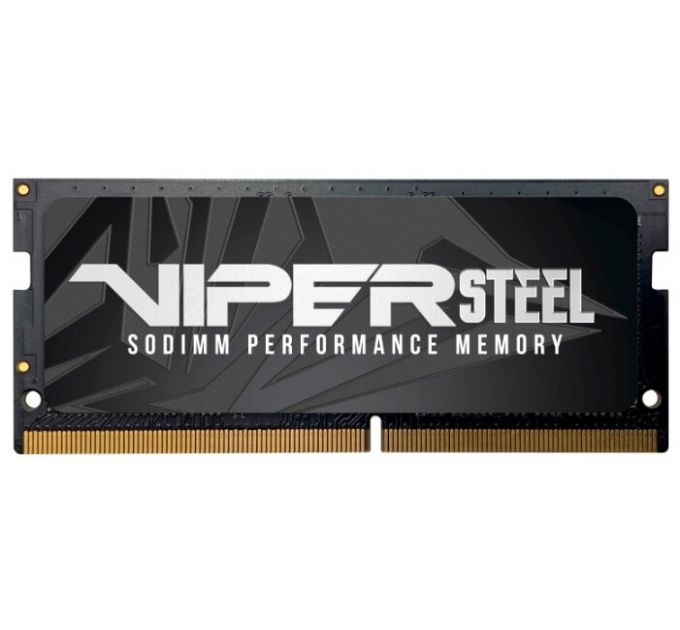 Модуль памяти SODIMM DDR4 8GB Patriot PVS48G266C8S Viper Steel PC4-21300 2666MHz CL18 260-pin радиатор 1.2V retail