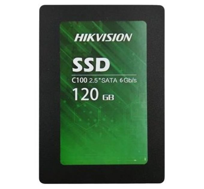 Накопитель SSD 2.5'' HIKVISION HS-SSD-C100/120G C100 120GB SATA 6Gb/s TLC 470/330MB/s IOPS 48K/28K MTBF 2M 7mm