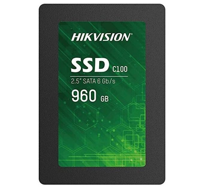 Накопитель SSD 2.5'' HIKVISION HS-SSD-C100/960G C100 960GB SATA 6Gb/s TLC 520/400MB/s IOPS 50K/30K MTBF 2M 7mm