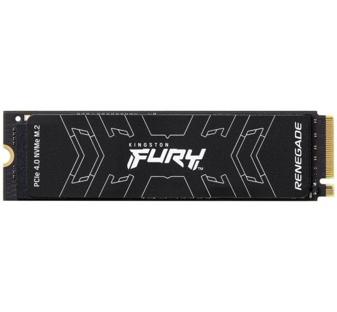 Накопитель SSD M.2 2280 Kingston FURY SFYRS/500G Renegade 500GB PCI-E 4.0 x4 NVMe 3D TLC 7300/3900MB/s IOPS 450K/900K MTBF 1.8M 500 TBW graphen heatsi