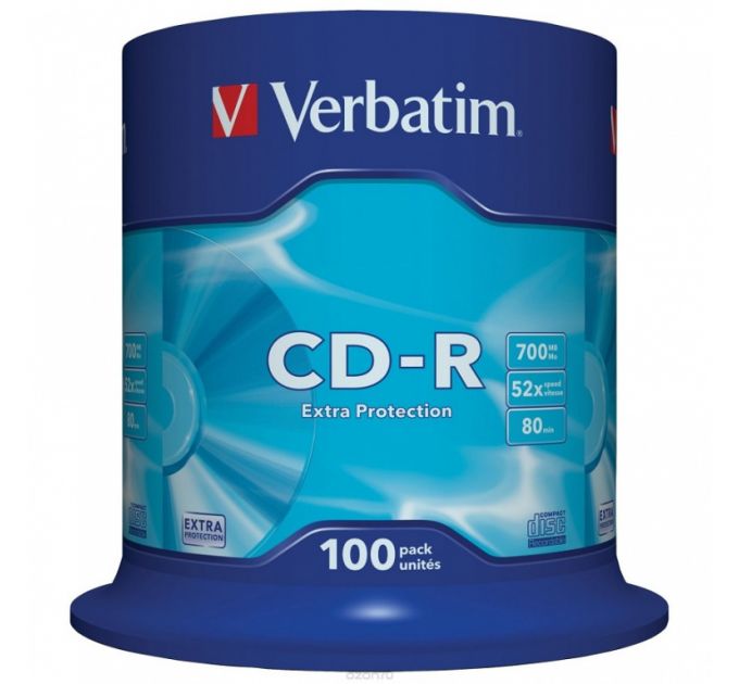CD-диск Verbatim CD-R (43411)